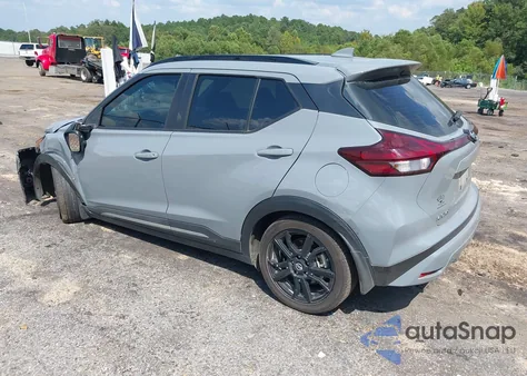 2021 Nissan Kicks Sr Xtronic Cvt из США, поврежденный, VIN 3N1CP5DV0ML563850